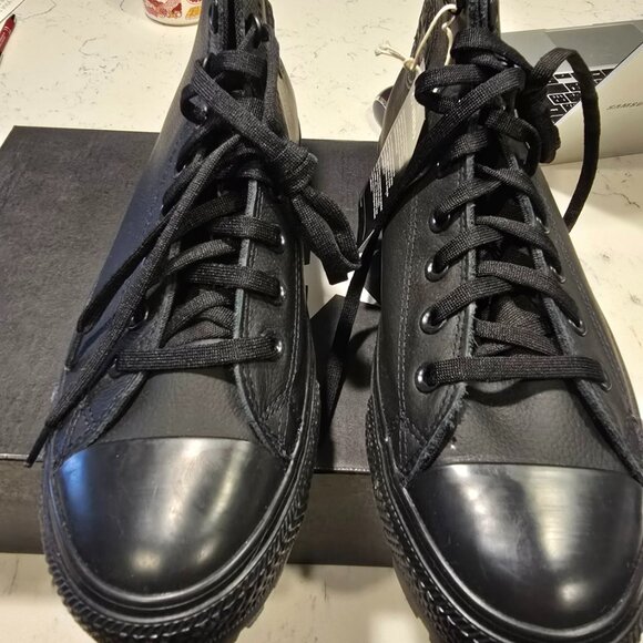 NEW CONVERSE City Trek TERRAIN HI Waterproof Leather Boots Shoes Mens Sz 10 NEW - Picture 4 of 8